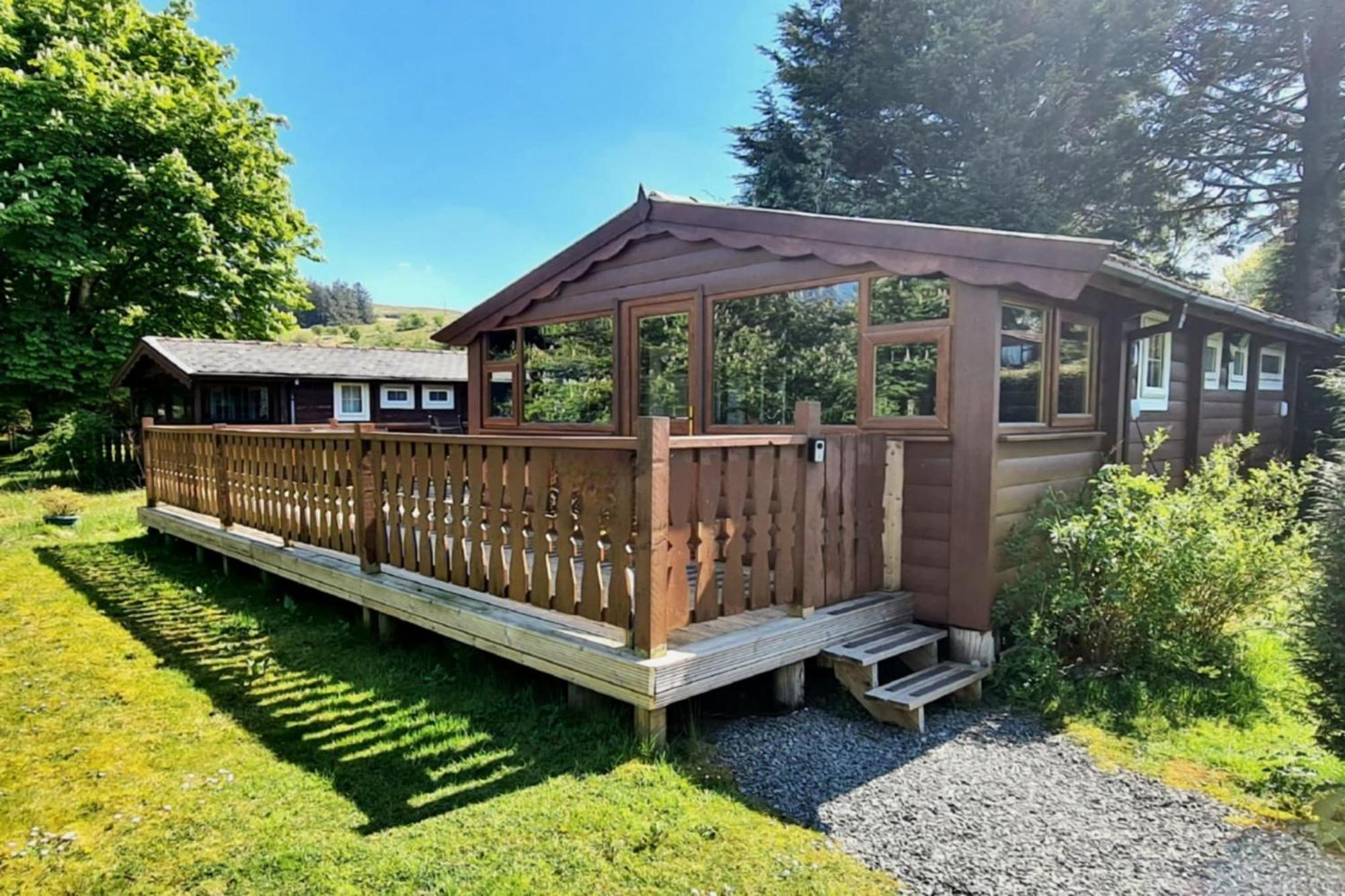 Cosy Log Cabin In Snowdonia 9 Trawsfynydd Exterior photo